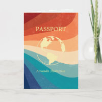 Fête d'anniversaire sur le thème du passeport rétr