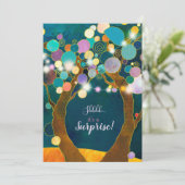 Invitation Fête d'anniversaire surprise (Debout devant)