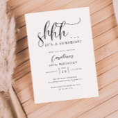 Invitation Fête d'anniversaire surprise