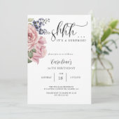 Invitation Fête d'anniversaire surprise (Debout devant)