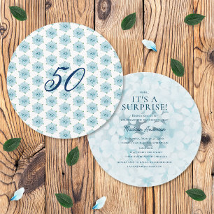 Invitation Fête d'anniversaire surprise des 50 ans aux Horten