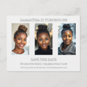 Invitation fête d'anniversaire surprise tout âge 3 (Devant)