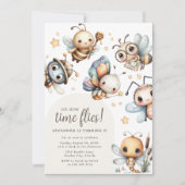 Invitation Fête d'anniversaire Time Flies Kids (Devant)