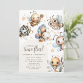 Invitation Fête d'anniversaire Time Flies Kids (Debout devant)