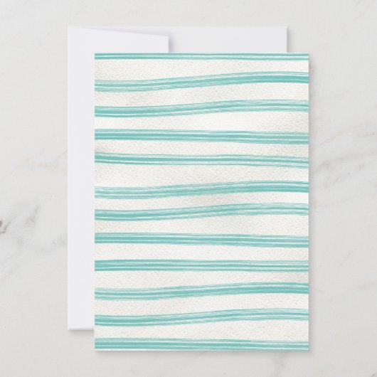 Invitation Fête d'Anniversaire Tropical Hula (Dos)