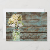 Invitation fête d'anniversaire vintage florale élégante de (Devant)