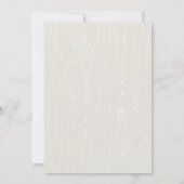 Invitation Fête d'anniversaire Wild One pour le 1er anniversa (Dos)