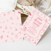 Invitation Fête d'anniversaire Winter Onederland