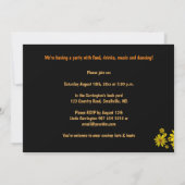 Invitation Fête dans le pays (Dos)