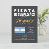 Invitation Fête d'Argentine (Debout devant)