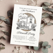 Invitation Fête d'au revoir sans cérémonie