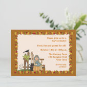 Invitation Fête d'automne (Debout devant)