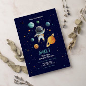 Invitation Fête de 1er anniversaire dans l'espace Premier tou