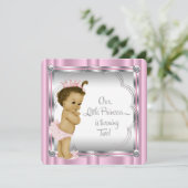 Invitation Fête de 2e anniversaire de princesse (Debout devant)