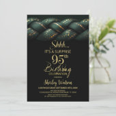 Invitation Fête de 95 ans de Green Gold Braid Surprise (Debout devant)