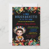 Invitation Fête de Baby Shower Muchachito Charro (Devant)