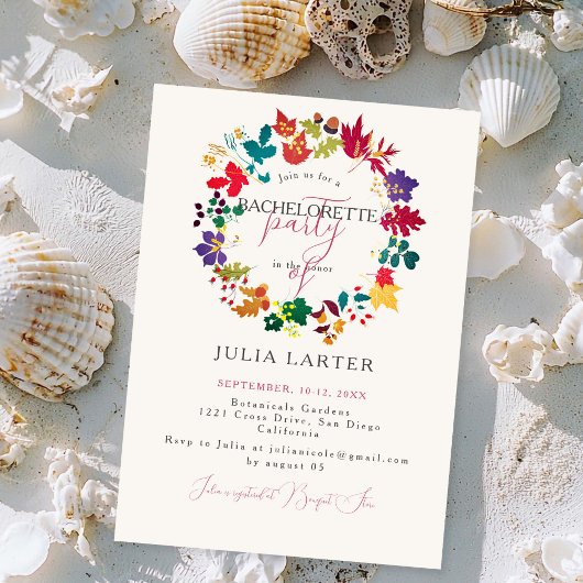 Invitation Fête de Bachelorage de la moutarde de printemps vi