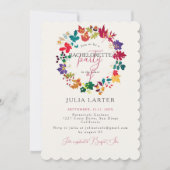 Invitation Fête de Bachelorage de la moutarde de printemps vi (Devant)