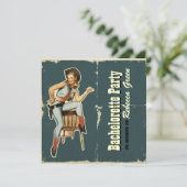 Invitation fête de bachelorette de cowboy du pays occidental (Debout devant)