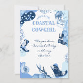 Invitation fête de bachelorette de la côte bleue (Dos)