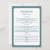Invitation Fête de Bachelorette Something Blue Thistle (Dos)