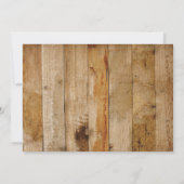 Invitation Fête de barbecue papa bière et boeuf (Dos)