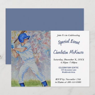INVITATION FÊTE DE BASEBALL