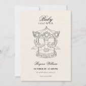 Invitation Fête de bébé (Devant)