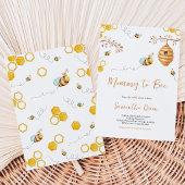 Invitation Fête de Bébé Abeille