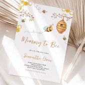 Invitation Fête de Bébé Abeille