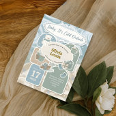 Invitation Fête de bébé "Bébé, il fait froid dehors" Cozy Win