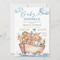 Fête de bébé Boho Mignon Arche de Noé Mixte