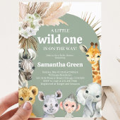 Invitation Fête de Bébé Boho Wild One