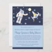 Invitation Fête de Bébé Changement de Plans pour Bébé dans l' (Devant)