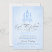 Invitation Fête de Bébé Château de Conte de Fées Il était une (Devant)