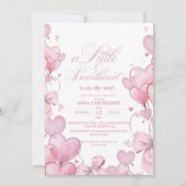 Invitation Fête de bébé chérie (Devant)