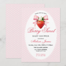 Fête de Bébé Coquette Berry Sweet