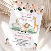 Invitation Fête de bébé Donuts et Couches