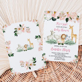 Invitation Fête de bébé Donuts et Couches