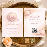 Fête de bébé fille Arc en ciel Coeur Rose