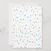 Invitation Fête de Bébé Genre Neutre (Dos)