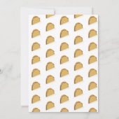 Invitation Fête de Bébé Jumeaux Deux Tacos (Dos)