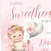 Invitation Fête de Bébé Mignon Petit Chéri