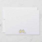 Invitation Fête de bébé pour future maman fantaisiste (Dos)