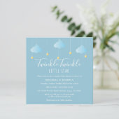 Invitation Fête de Bébé pour les couples Twinkle Twinkle Litt (Debout devant)