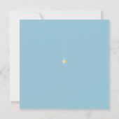 Invitation Fête de Bébé pour les couples Twinkle Twinkle Litt (Dos)