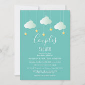 Invitation Fête de Bébé pour les Couples Twinkle Twinkle Litt (Devant)