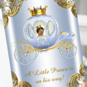 Invitation Fête de bébé Prince Ethnique Royal