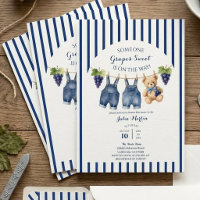 Fête de Bébé Raisins Sucrés, Ours en Peluche Aquar