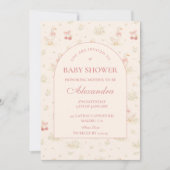 Invitation Fête de bébé Silly Goose Vintage (Devant)